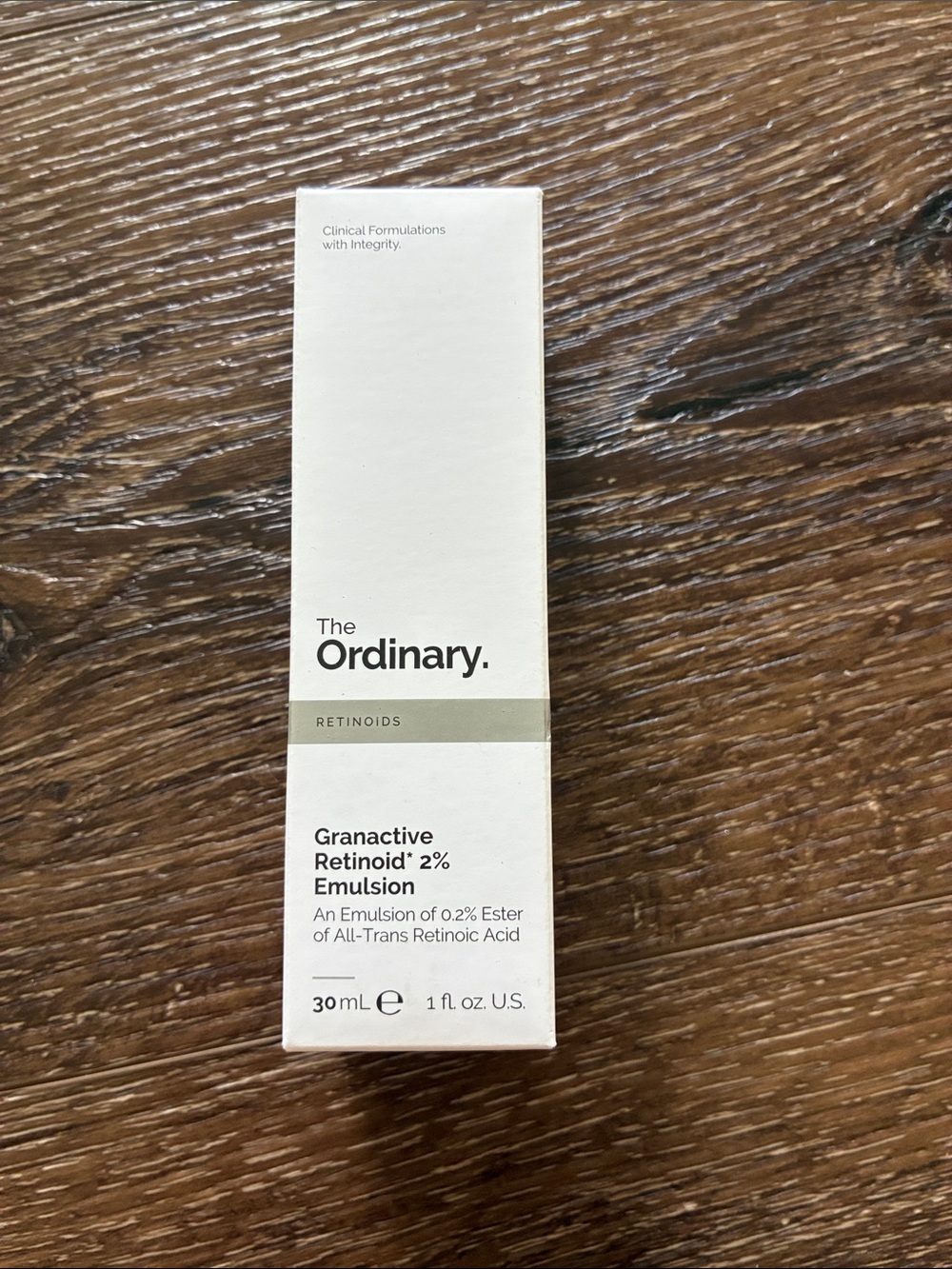 The Ordinary Granactive Retinoid 2% Emulsion. New